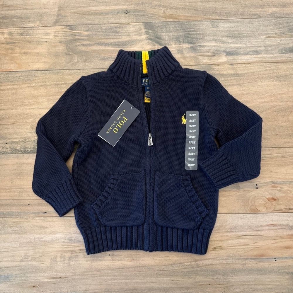 Polo Ralph Lauren boys size 2t. New sweater
